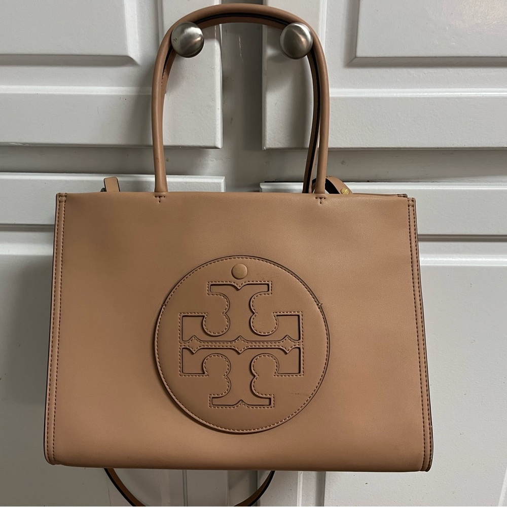 Tory Burch Beige Leather Tote